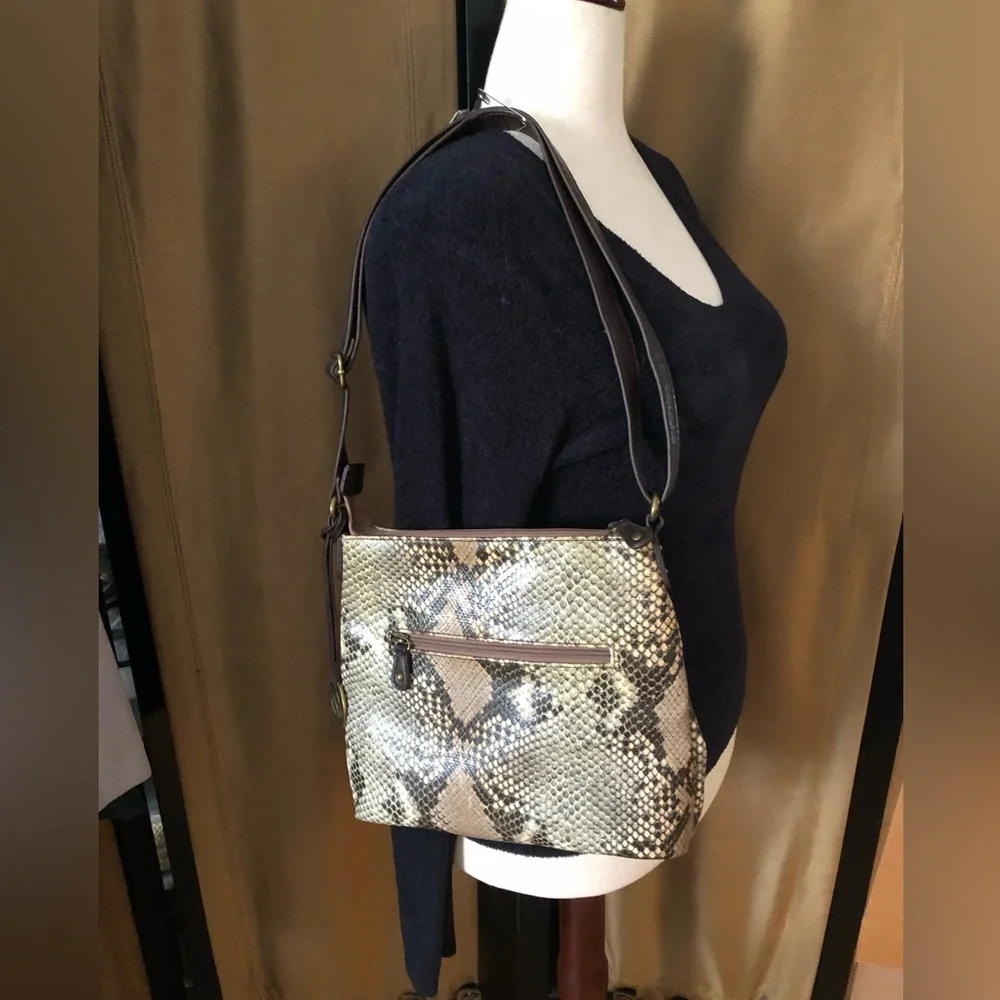 Style&Co. Snakeskin Pattern Shoulder Bag - Picture 5 of 10